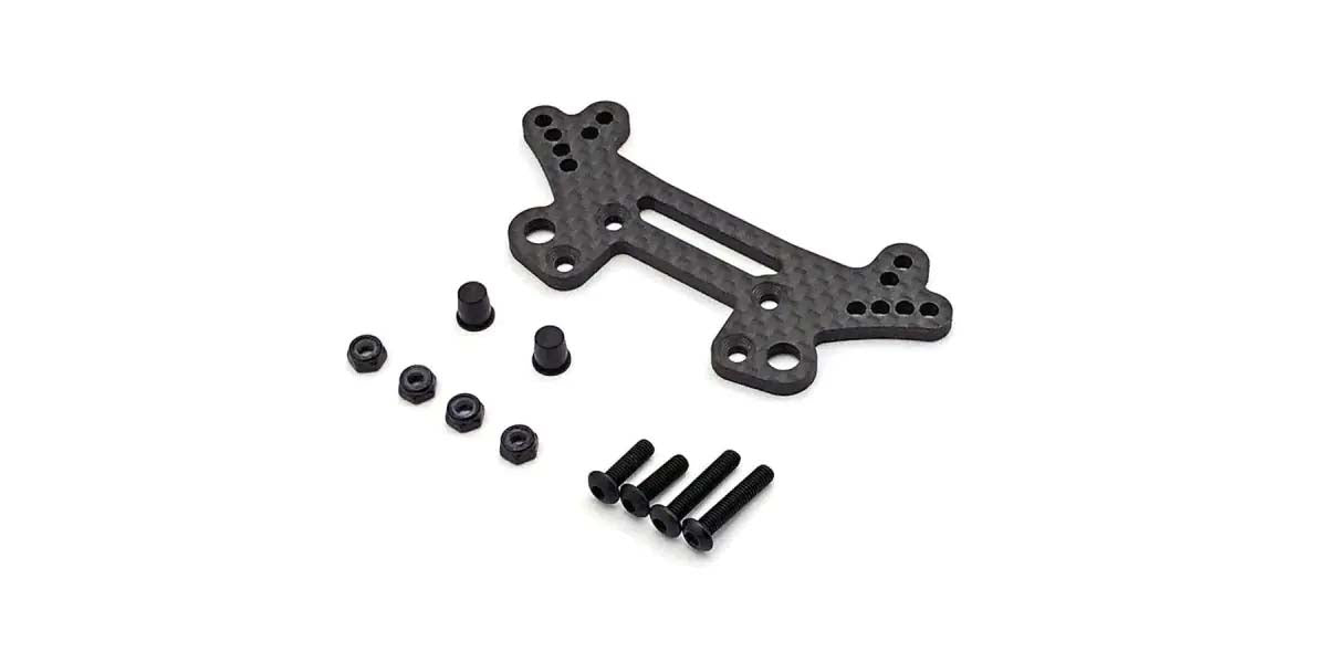 Rear shock absorber bridge TC Kyosho Fazer FZ02 - Carbon