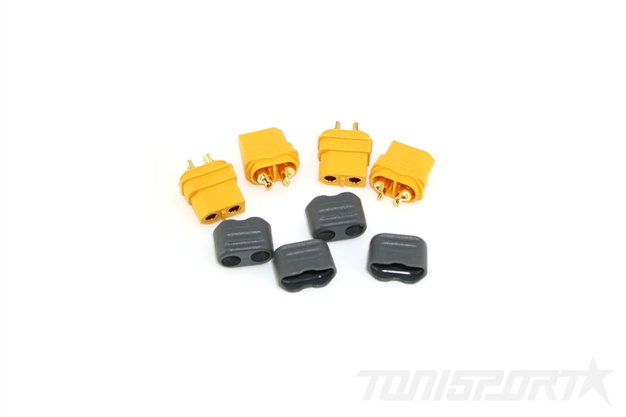 MR33 XT60 Stecker Weiblich (4) - XT60-FC-4 - RCXX - RC Racing Shop | RC Models | Tuning & Spare Parts for Professionals