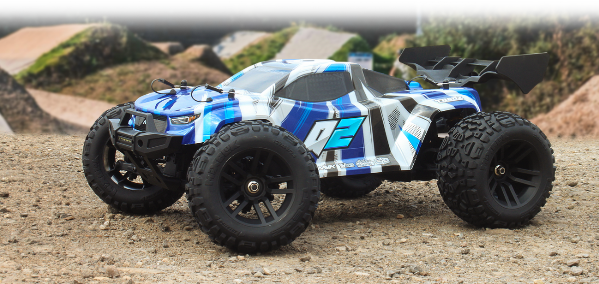 Maverick Quantum2 XT 1:10 Stadium Truck - Blau (Mit Radio, Batterie nicht enthalten) - MV150402 - RCXX - RC Racing Shop | RC Models | Tuning & Spare Parts for Professionals