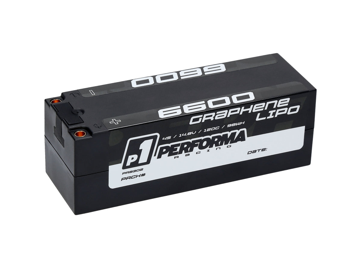 Performa Racing Graphene Lipo 4S 6600mah 14.8V 120C - RCXX - RC Racing Shop | RC Models | Tuning & Spare Parts for Professionals