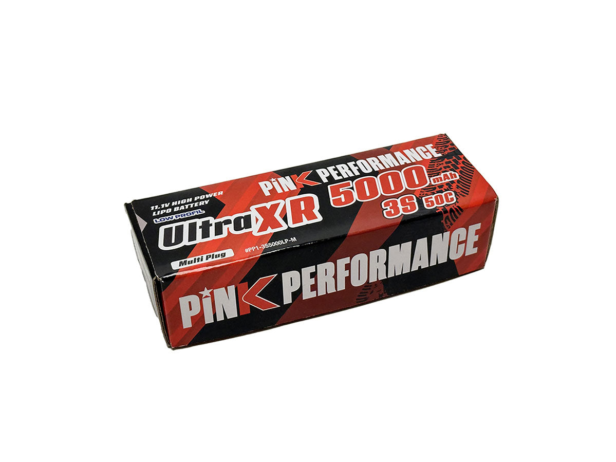 Pink Ultra XR LiPo 3S 11.1V-5000-50C (Multi) LP 139x45x25mm 340g Soft