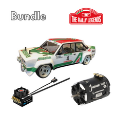 Rally Legends Fiat 131 Abarth Alitalia - 1:10 RTR combo with Justock 17.5T 3650SD G2.1+ Justock G3S ESC set - RCXX - RC Racing Shop | RC Models | Tuning & Spare Parts for Professionals