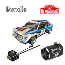 Rally Legends Fiat 131 Abarth rally WRC - 1:10 RTR combo with Justock 17.5T 3650 SD G2.1+ Justock G3S ESC set - RCXX - RC Racing Shop | RC Models | Tuning & Spare Parts for Professionals