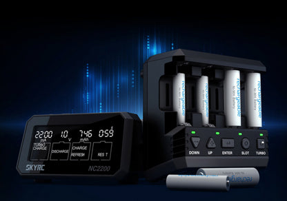 SkyRC NC2200 Charger NiMH AA/AAA 0.2-2.2A 240AC - SK-100181 - RCXX - RC Racing Shop | RC Models | Tuning & Spare Parts for Professionals