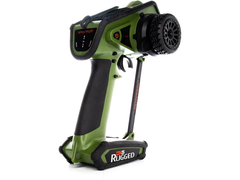 Spektrum DX5 Rugged DSMR Transmitter without Receiver (Green) - SPMR5200GEU - RCXX - RC Racing Shop | RC Models | Tuning & Spare Parts for Professionals