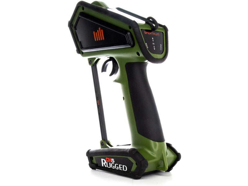 Spektrum DX5 Rugged DSMR Transmitter without Receiver (Green) - SPMR5200GEU - RCXX - RC Racing Shop | RC Models | Tuning & Spare Parts for Professionals