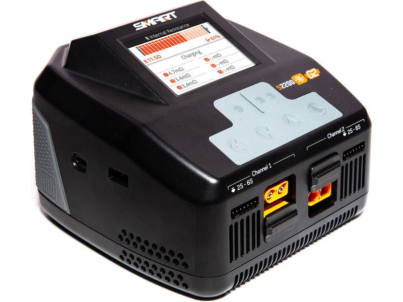 Spektrum Smart S2200 G2 AC Charger 20A 200W - SPMXC2010I - RCXX - RC Racing Shop | RC Models | Tuning & Spare Parts for Professionals