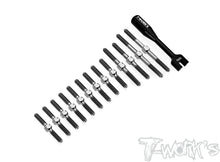 T-Works TB-256 64 Titanium Turnbuckle Set for Schumacher Mi8 - RCXX - rc racing for professionals