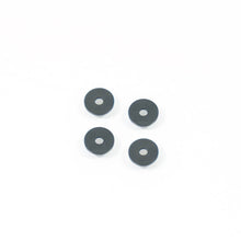 Tekno M2.7x10.0x1.0mm Washer (CNC, hardened steel, black, 4pcs) - TKR1267