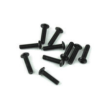 Tekno M3x12mm Button Head Screws (black, 10pcs) - TKR1404