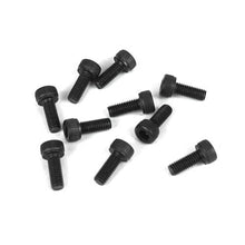 Tekno M3x8mm Cap Head Screws (black, 10pcs) - TKR1522