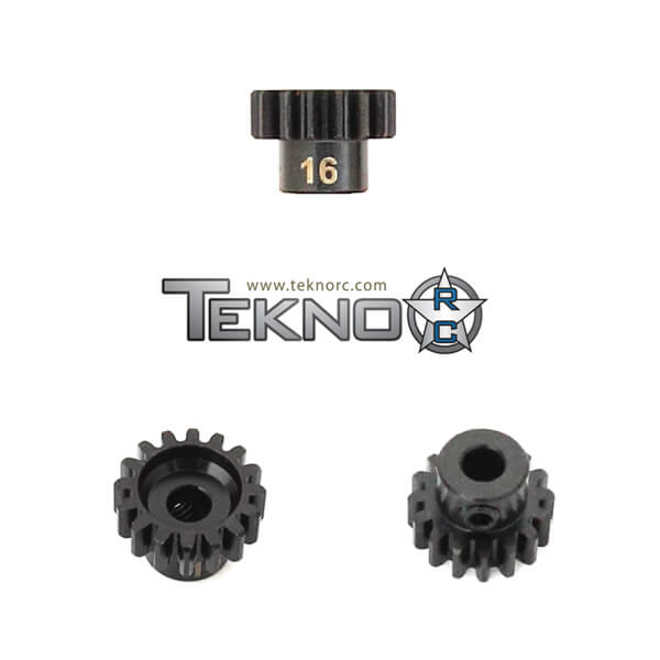 Tekno M5 Pinion Gear (16t, MOD1, 5mm bore, M5 set screw)  - TKR4176