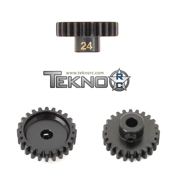 Tekno M5 Pinion Gear (24t, MOD1, 5mm bore, M5 set screw)  - TKR4184