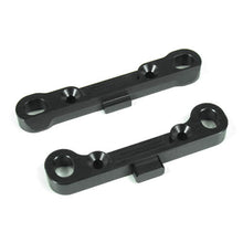 Tekno Adjustable Hinge Pin Braces (rear, 7075 CNC, gun metal ano) - TKR5013