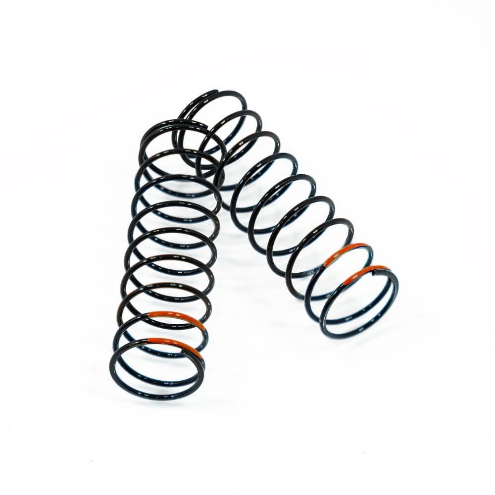 Tekno Shock Spring Set (1.5 x 9.75T, 3.71lb/in, 73mm, orange) - TKR6033D