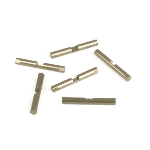 Tekno Differential Cross Pins (7075 alum, hard ano, 2.0, 6pcs) - TKR9149A
