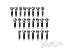 T-Works TP-113 64 Titanium Ball End set for Awesomatix A800MMX - RCXX - rc racing for professionals
