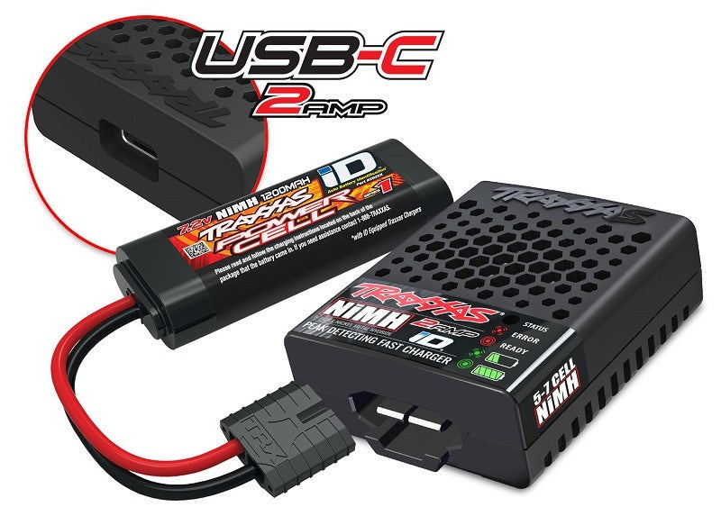 Traxxas Slash 1/16 4x4 RTR 4WD Mini Short Course Offroad Auto + USB Ladegerät - 70054 - RCXX - RC Racing Shop | RC Models | Tuning & Spare Parts for Professionals