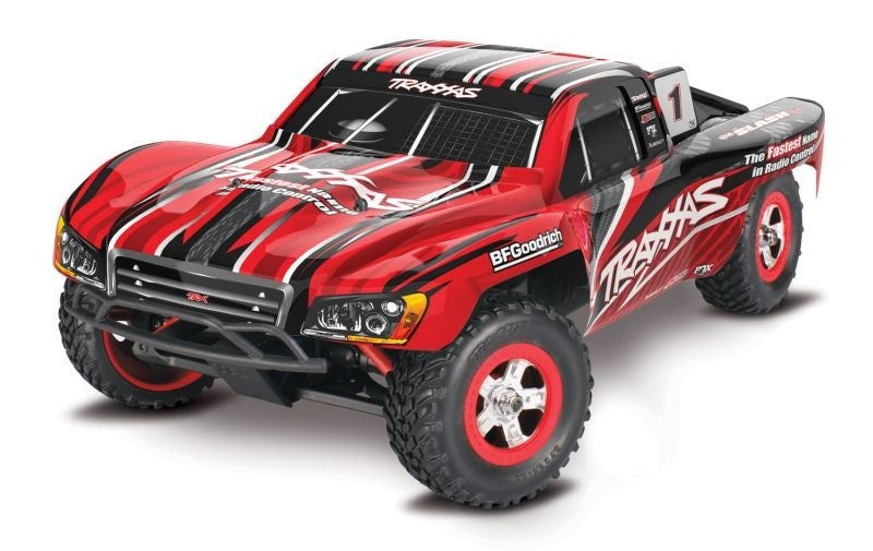 Traxxas Slash 1/16 4x4 RTR 4WD Mini Short Course Offroad Auto + USB Ladegerät - 70054 - RCXX - RC Racing Shop | RC Models | Tuning & Spare Parts for Professionals