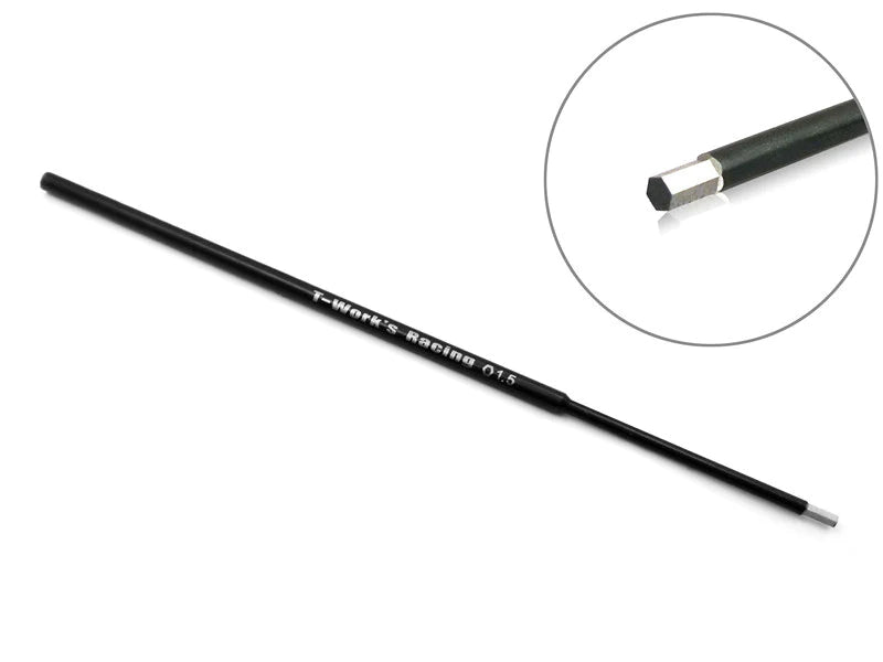 T-Works TT-026-H HSS Hex Wrench Replacement Tip 1.5 x 120mm (1) - RCXX - rc racing for professionals