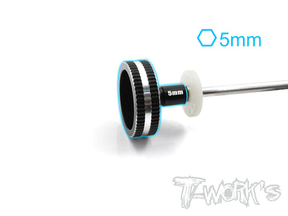 T-Works TT-040 5mm Short Nut Driver - RCXX - rc racing for professionals