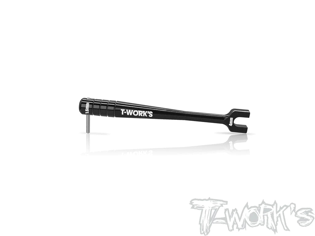 T-Works TT-053-1.6 Turnbuckle Duo-purpose Adjustment Tool - 1.6mm Pin - RCXX - rc racing for professionals