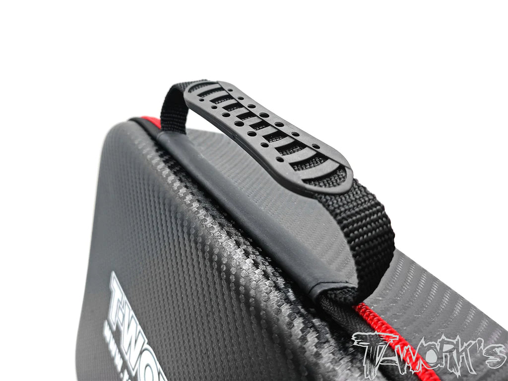 T-Works TT-075-B Compact Hard Case Parts Bag (1) - RCXX - rc racing for professionals