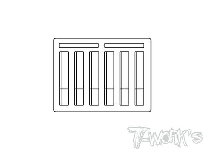 T-Works TT-075-J Compact Hard Case Battery Bag (1) - RCXX - rc racing for professionals