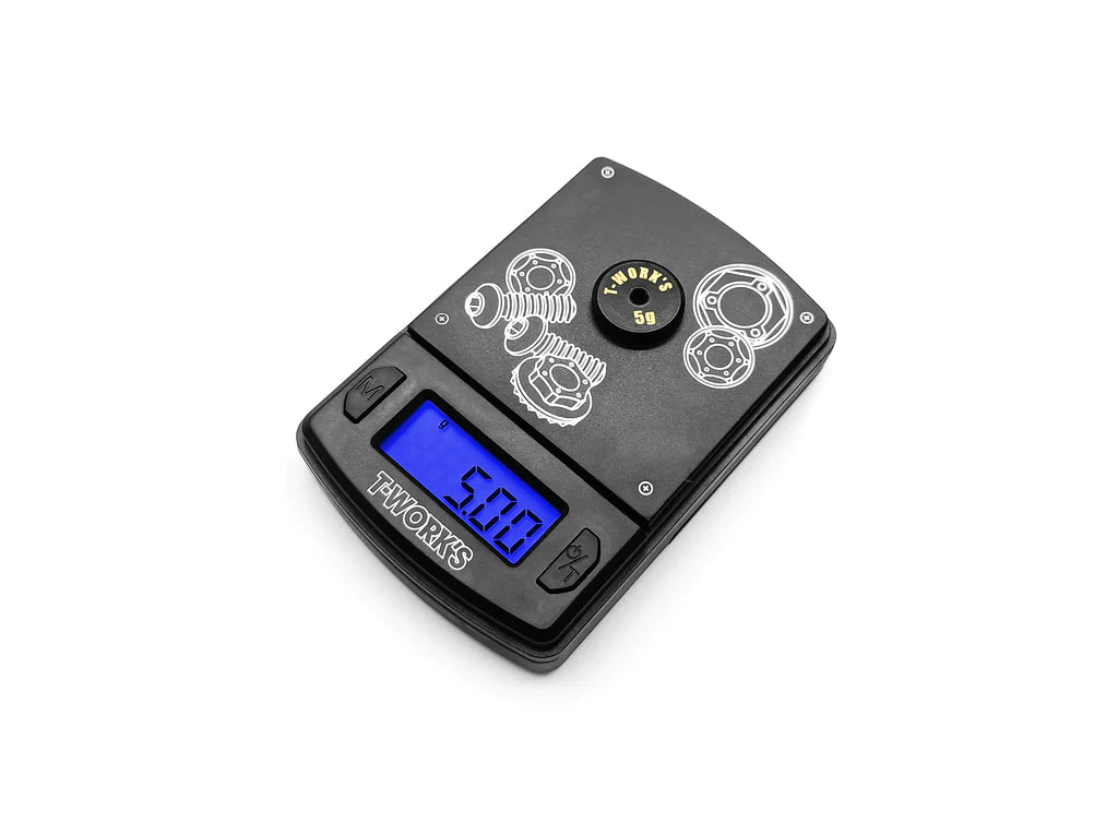 T-Works TT-101 Precision Weight Scale - Max 500g, increment 0.01g - RCXX - rc racing for professionals