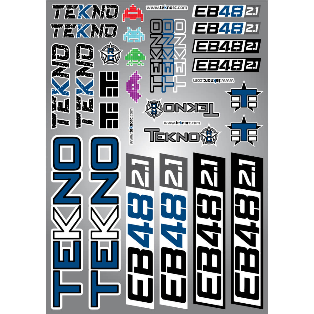 Tekno decal sheet EB 2.1 - TKR9247