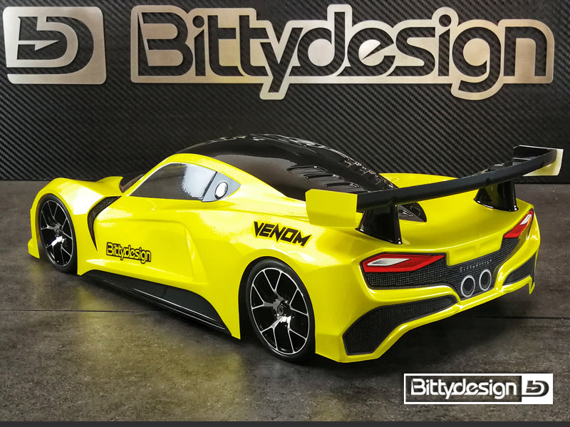 Bittydesign VENOM 1/10 GT 190mm Body Shell - BDGT-190VNM