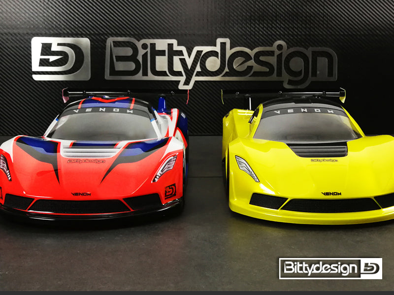 Bittydesign VENOM 1/10 GT 190mm Body Shell - BDGT-190VNM