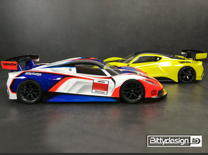 Bittydesign VENOM 1/10 GT 190mm Body Shell - BDGT-190VNM