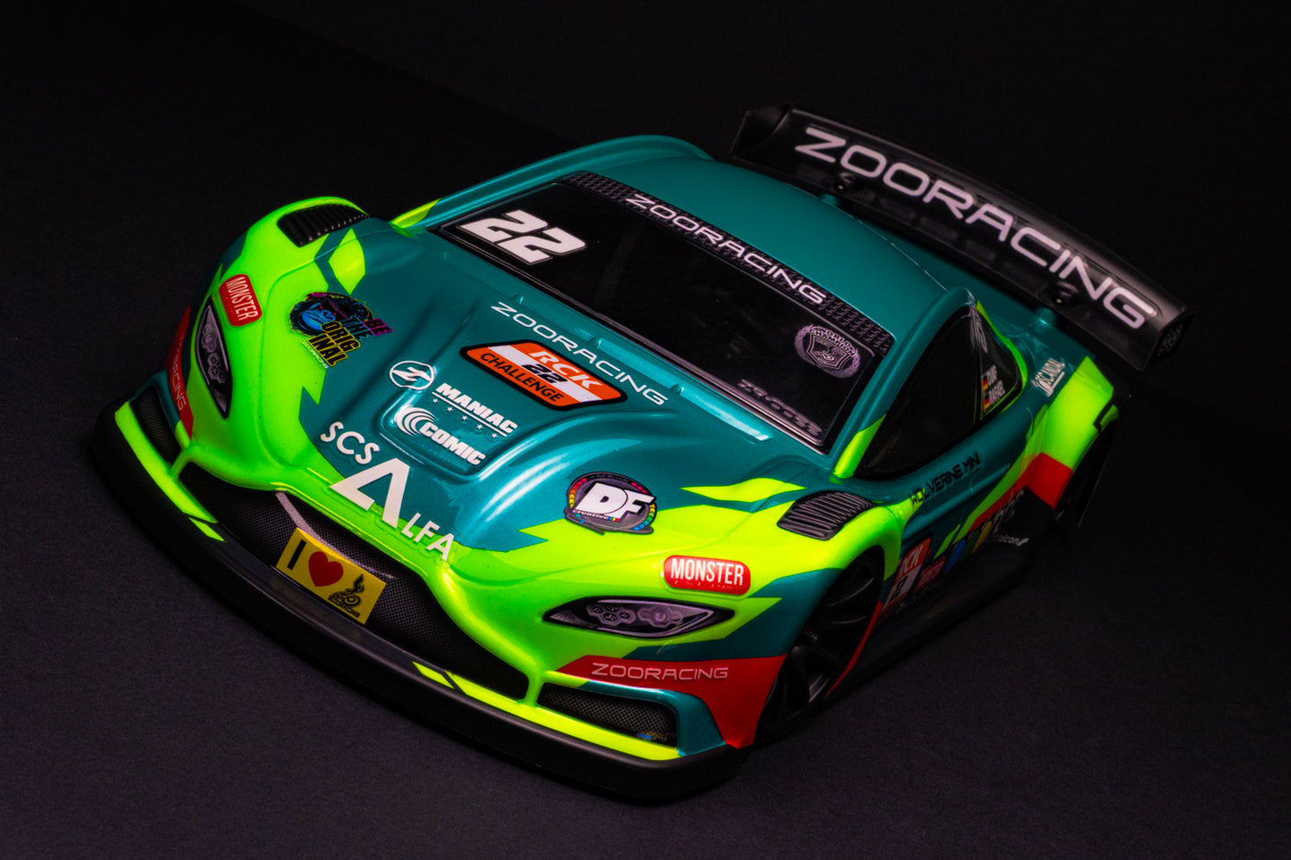ZooRacing WOLVERINE MINI 1/10 M-Chassis Body | WB225 | 0.5/0.7/1.0mm - ZR-0022