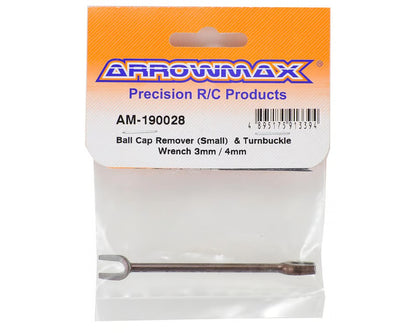 Arrowmax Small Ball Cap Remover & Turnbuckle Wrench (3mm/4mm) - AM-190028
