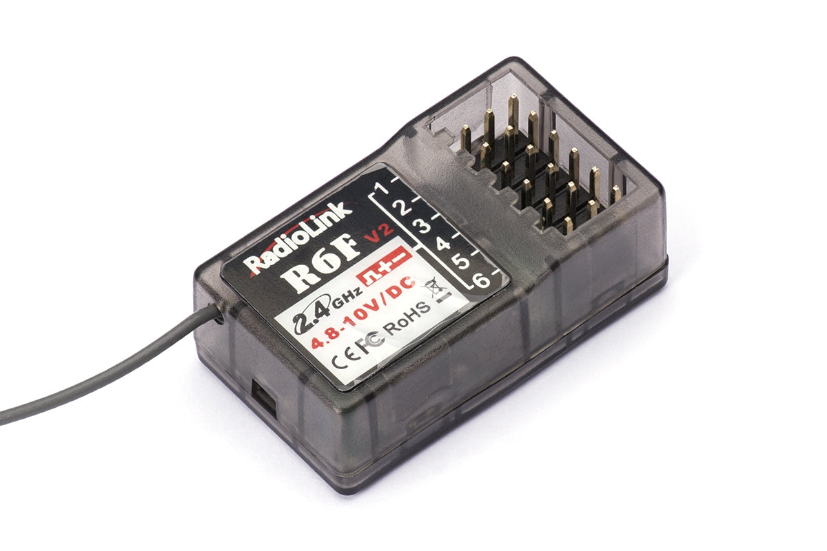 Radiolink R6F Receiver – 6 Channel 2.4 GHz FHSS - 1RL0062
