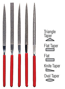 Diamond needle file set (5 pieces)