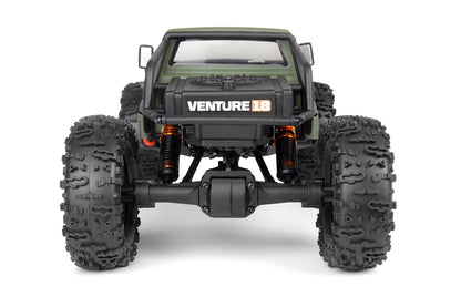 HPI Venture18 CC FLUX 1/18 Competition Scale Crawler RTR | Gunmetal / Military Green