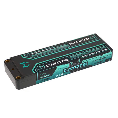 Cayote Racing 6300mAh 2S LiPo Akku 7,6V 145C 226g - 632S145 - RCXX - RC Racing Shop | RC Models | Tuning & Spare Parts for Professionals
