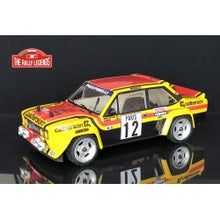 Rally Legends 131 Abarth Clear body with Calberson Decals - RCXX - RC Racing Shop | RC Models | Tuning & Spare Parts for Professionals