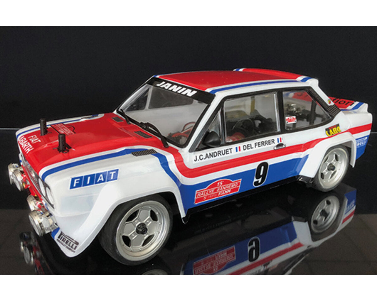 Rally Legends 131 Abarth Fiat France Clear Body - RCXX - RC Racing Shop | RC Models | Tuning & Spare Parts for Professionals