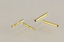 Gold-plated plugs &amp; sockets 2.0mm – 5 pairs - C180725