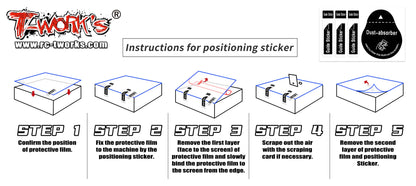 T-Works TA-085-MTS Sanwa & Airtronics MT-S Screen Protector - RCXX - rc racing for professionals