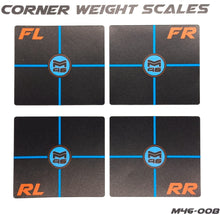 Manzo46 Corner Weight Scale Sticker (1) - RCXX - rc racing for professionals
