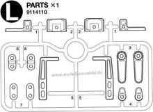 Tamiya L Parts TRF421 - 19114110 - RCXX - RC Racing Shop | RC Models | Tuning & Spare Parts for Professionals