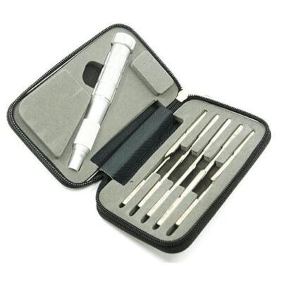 Jeu de tournevis en aluminium avec embouts hexagonaux, cruciformes et plats - YT-0145