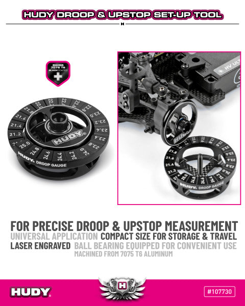 Hudy Droop & Upstop Set-Up Tool - H107730