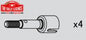Rally Legends Axle short rear (4) - RCXX - RC Racing Shop | RC Models | Tuning & Spare Parts for Professionals