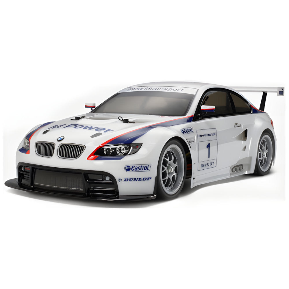 Tamiya 1/10 BMW M3 GT2 2009 (TT-01E) – Kit with LED lighting system - 58449
