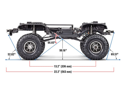 Traxxas TRX-4 Chevy K10 High Trail 1/10 Scale RTR - Offroad Scaler 2-Gang - Diffsperren - 92056 - RCXX - RC Racing Shop | RC Models | Tuning & Spare Parts for Professionals